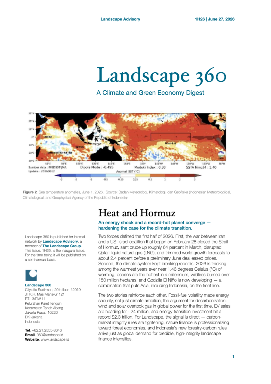 Landscape 360, 1H26 — first page