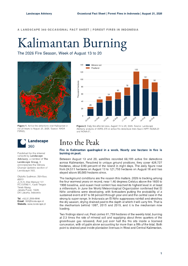Cover — Kalimantan Burning