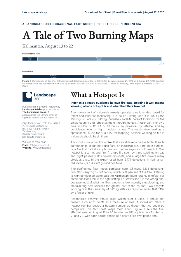 Cover — A Tale of Two Burning Maps